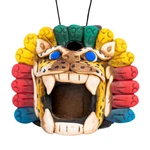 Eltricolor Jaguar Whistle - Silbato Azteca Con Penacho Produces. Fixed Price $38.22.