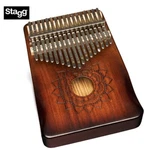Stagg 17-KEY Professional Mahogany Wood Kalimba KALI-PRO17-MA. Fixed Price $68.99.