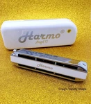 Angel 12 Harmonica, With Case Bb Chromatic. Fixed Price $99.00.