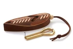 Jaw Harp By Muaro P.potkin Dark Wooden Case Mouth. Fixed Price $36.46.
