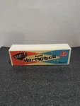 Toysmith 2003 Harmonica Blue 10 Hole Musical Instrument 4 Inch Box & Instruction. Fixed Price $9.00.