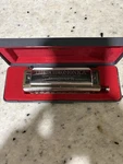 Hohner Chromonica 260 Chromatic Harmonica Key Of Silver High Polish W/case. Fixed Price $33.50.