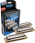Hohner Blues Harp G-c-a Propack (3P532BX). Fixed Price $135.38.
