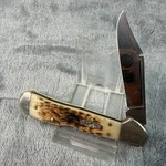 Case Xx Knives Mini Copperlock Jigged Amber Bone Pocket Knife 61749L B317. Fixed Price $54.95.