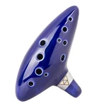 Legend Of Zelda Triforce Alto Ocarina 12 Hole Ceramic Replica, Key C, New. Fixed Price $12.75.