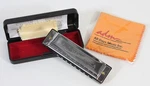 Professional Harmonica Holes ADM-03-10S Case With Cloth Fold Wind. Fixed Price $15.99.