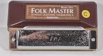 Suzuki Folk Master Harmonica 10-HOLE Diatonic M. Chrome Key. Fixed Price $18.95.