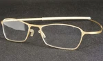 Margotte Eyewear 0602 Gold Unique Rare Eyeglasses 50-16-135MM (notes). Fixed Price $162.00.