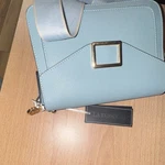 La Terre Light Blue Shoulder Bag Gold-tone Hardware Adjustable Strap. Fixed Price $19.87.