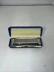 Jambone Harmonica By Axl Ten Hole "key Of G W/ Case. Fixed Price $5.00.