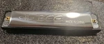 Bee Harmonica 5 Inch 16 Hole Silver Black With Instructions Box. Fixed Price $7.59.