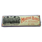 M. Hohner Marine Band Harmonica Key Of No 1896 Made Germany With Box. Fixed Price $150.00.