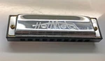 Hohner "hot Metal" Harmonica -- In The Key Of. Fixed Price $15.00.