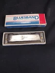 Vintage Blues Band Hohner International Harmonica With Case Instructions. Fixed Price $8.99.