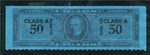 Tc 1237A 50 Class A, Series 125 Mint ...162437. Fixed Price $21.99.