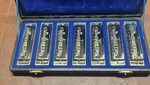 Kay Chicago Blues Harmonica 7 Pc Set In Case. Fixed Price $26.99.