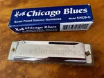 Chicago Blues Harmonica Model Khcb-c Original Box Nickel Plated Diatonic. Fixed Price $11.00.