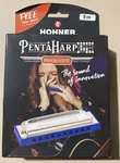 Hohner Pentaharp Steel Harmonica Blue/silver (M21BX-EM). Fixed Price $40.00.