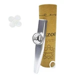 Fartime Silver Exquisite Aluminum Alloy Kazoo With 5 Flute. Fixed Price $10.48.