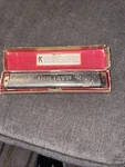 M. Hohner The Goliath Harmonica Model 453/48 Made In Germany. Fixed Price $35.50.
