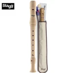 Stagg REC3-BAR/WD Maple Baroque Fingering Soprano Recorder W/ Bag, Cleaning Rod. Fixed Price $54.99.
