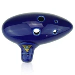 6 Hole Ocarina, Legend Of Zelda Time Replica (blue), Christmas Gift. Fixed Price $14.57.