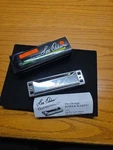 Lee Oskar Major Diatonic Harmonica, 1ST 2ND With Case, 1910-D #23. Fixed Price $26.99.