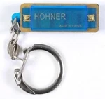 Hohner Translcent Mini Harmonica Keychain. Fixed Price $5.99.