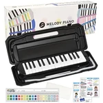 Kc Kyoritsu Melody Piano Keyboard Harmonica, Keys, Black P3001-32K/BK (includ. Fixed Price $83.33.