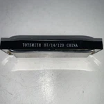 Harmonica 4" 10 Hole Toysmith 07/14/120 China Silver/black Vintage. Fixed Price $8.99.