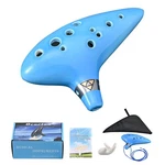 12 Hole Alto Ceramic Ocarinas, Musical Instrument For Beginners Adult.... Fixed Price $28.39.