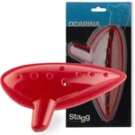 Stagg Oca-plrd Plastic Ocarina Red. Fixed Price $7.99.