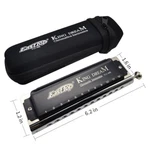 Easttop Chromatic Harmonica Key 12HOLE 48TONE T1248K Mouth Organ Us. Fixed Price $89.89.