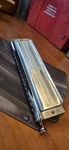 Hohner "the 64 Chromonica" Chromatic Octaves Professional Model 280-C W/case. Fixed Price $85.95.