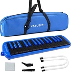 32 Melodica - Air Piano Keyboard Musical Instrument For Beginners Blue/black. Fixed Price $29.99.