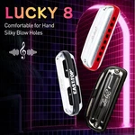 Easttop New Harmonica 8HOLE Blues Diatonic Professional Mouth Organ. Fixed Price $29.99.