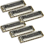 Harmonica Key Of Pack 6, 10 Holes 20 Tones Diatonic Blues KHCB-6G. Fixed Price $68.99.