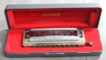 Hohner Chromonica Slide Harmonica Key Of 260/40 Made In Germany. Fixed Price $50.00.