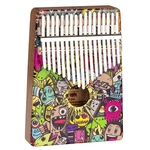 Sela Mahogany Art Series Thumb Piano 17 Keys, With Padded Carrying Loop,.... Fixed Price $94.87.