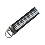 Piano Chain, Player Fob, Music Lover Fabric. Fixed Price $9.99.