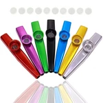 Fartime 7 Metal Kazoos With 20PCS Flute Diaphragms,musical Instrume.... Fixed Price $11.10.