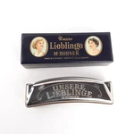 Vtg Hohner Unsere Lieblinge Harmonica 32 Hole Key Of Original Blue Box. Fixed Price $34.97.