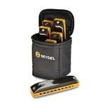 Seydel Session Steel 6 Harmonicas For The Price Of 5 Honey/charcoal +case Choice. Fixed Price $394.95.