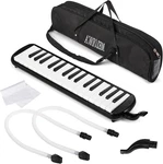 32 Key Melodica With Carrying Bag, Double Tubes Mouthpieces, Wipe Cloth, Air .... Fixed Price $25.99.
