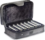 Stagg BJH-B20 7PC Blues Harmonica Set With Keys Of A, Bb, C, D, E, &. Fixed Price $69.95.