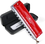 Conjurer 10HOLE 40TONE Chromatic Harmonica Mouth Organ Key New. Fixed Price $25.89.