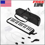 Melodica Piano Keyboard Instrument With Bag Tubes Mouthpiece Black 32. Fixed Price $28.34.