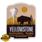 Vagabond Heart Yellowstone National Park Iron Travel Patch Souvenir Badge. Fixed Price $16.99.