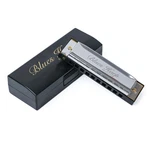 Professional Blues Harp Diatonic Harmonica, 10-HOLE Key, Sleek Design With .... Fixed Price $20.69.