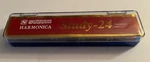 Suzuki STUDY-24 Tremolo 24H Harmonica Music Instrument W/ Case & Cleaning Cloth. Fixed Price $59.95.